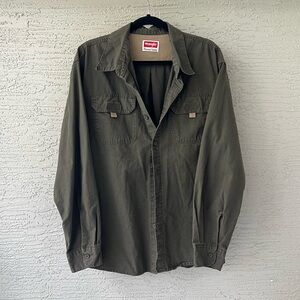 Wrangler Vintage Button Up Shirt Jacket